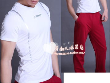 日韓潮流新風尚 2012新款運動健身套裝，打造時尚型男